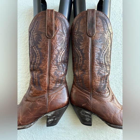 Old Gringo‎ Tall Snip Toe Cowboy Western Boots Womens 7.5 B - Picture 7 of 14